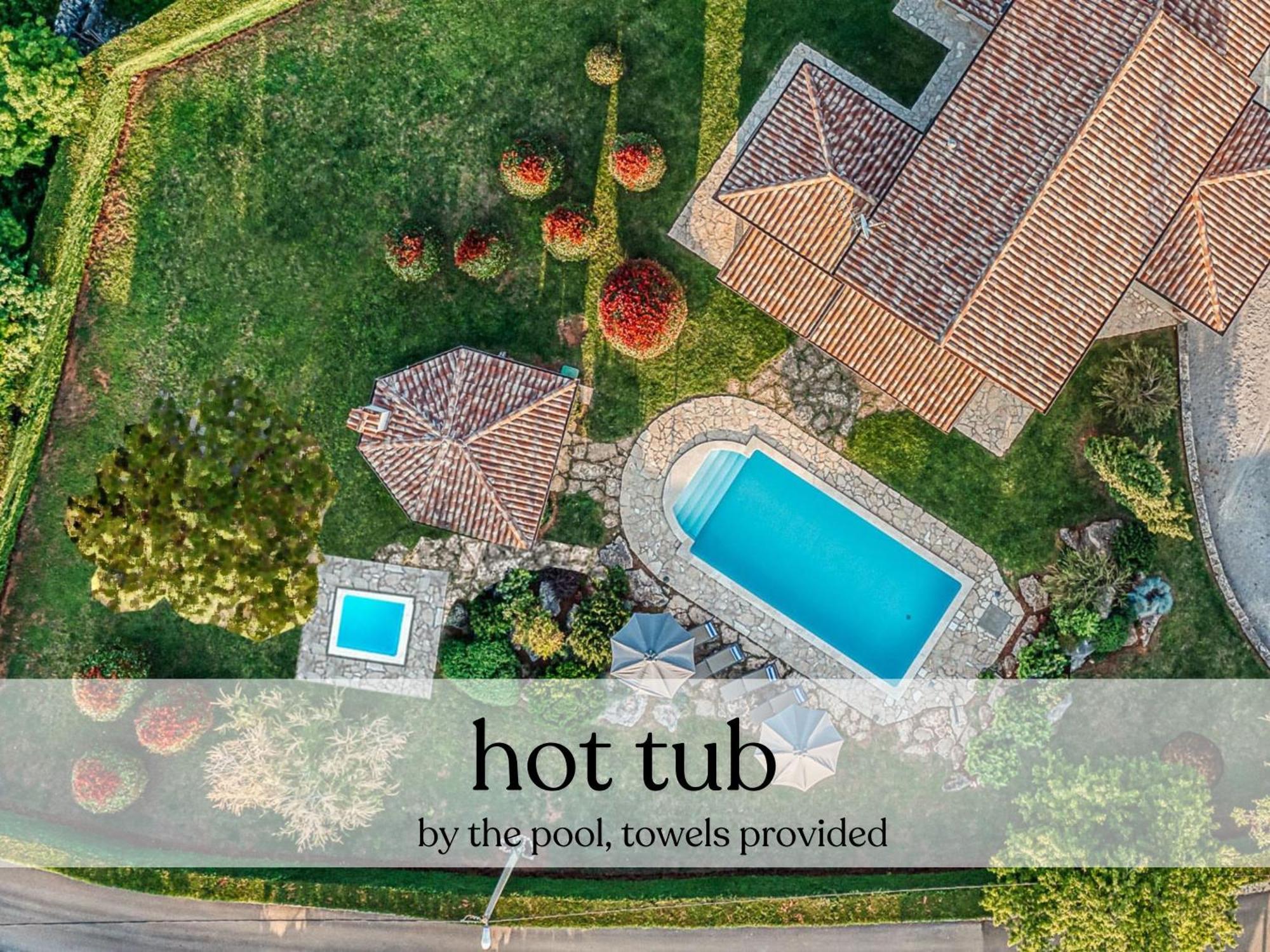 Villa Paolina With Hot Tub Višnjan 외부 사진
